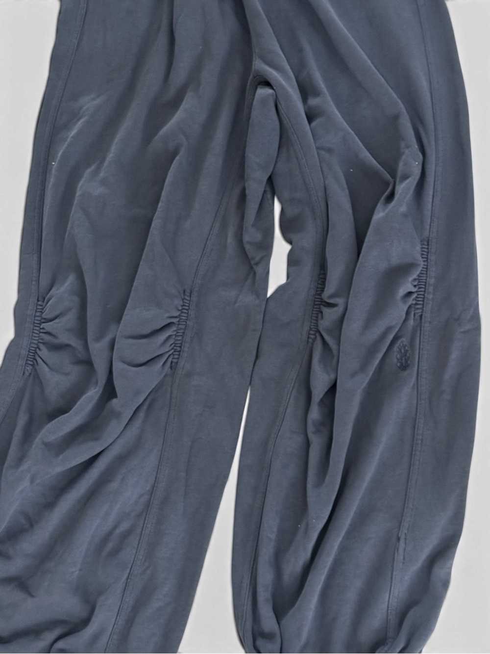 Free People FP Movement Inbound Stretch Cotton Jumpsuit Blue Size Large NWOT - Picture 5 of 9